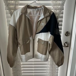 ADIDAS womens colorblock track jacket